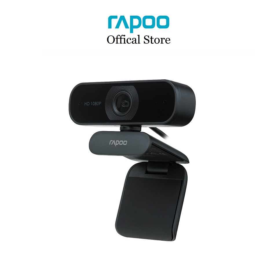 Webcam Rapoo C260 FullHD 1080p - LIVE STREAM, HỌC ONLINE - CHÍNH HÃNG