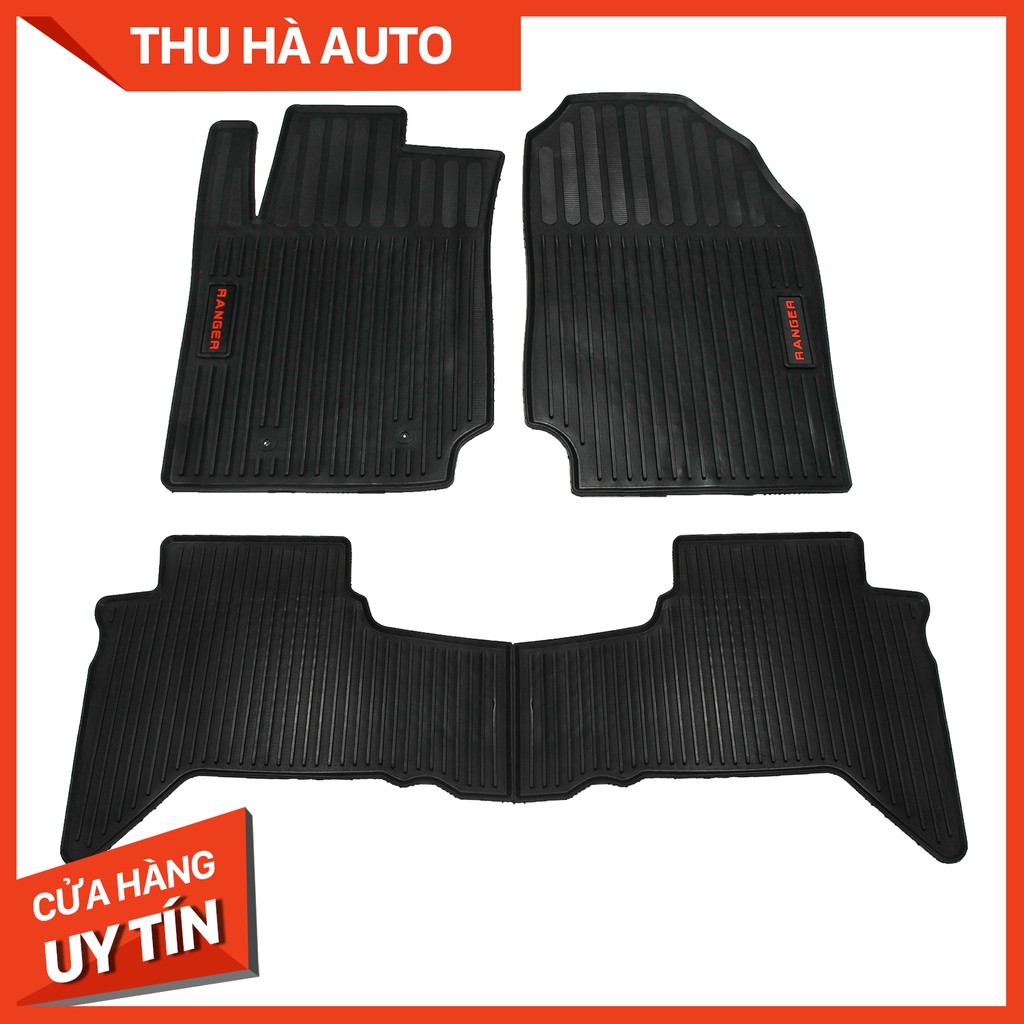 Thảm lót sàn cao su theo xe ô tô FORD RANGER 2015-2019