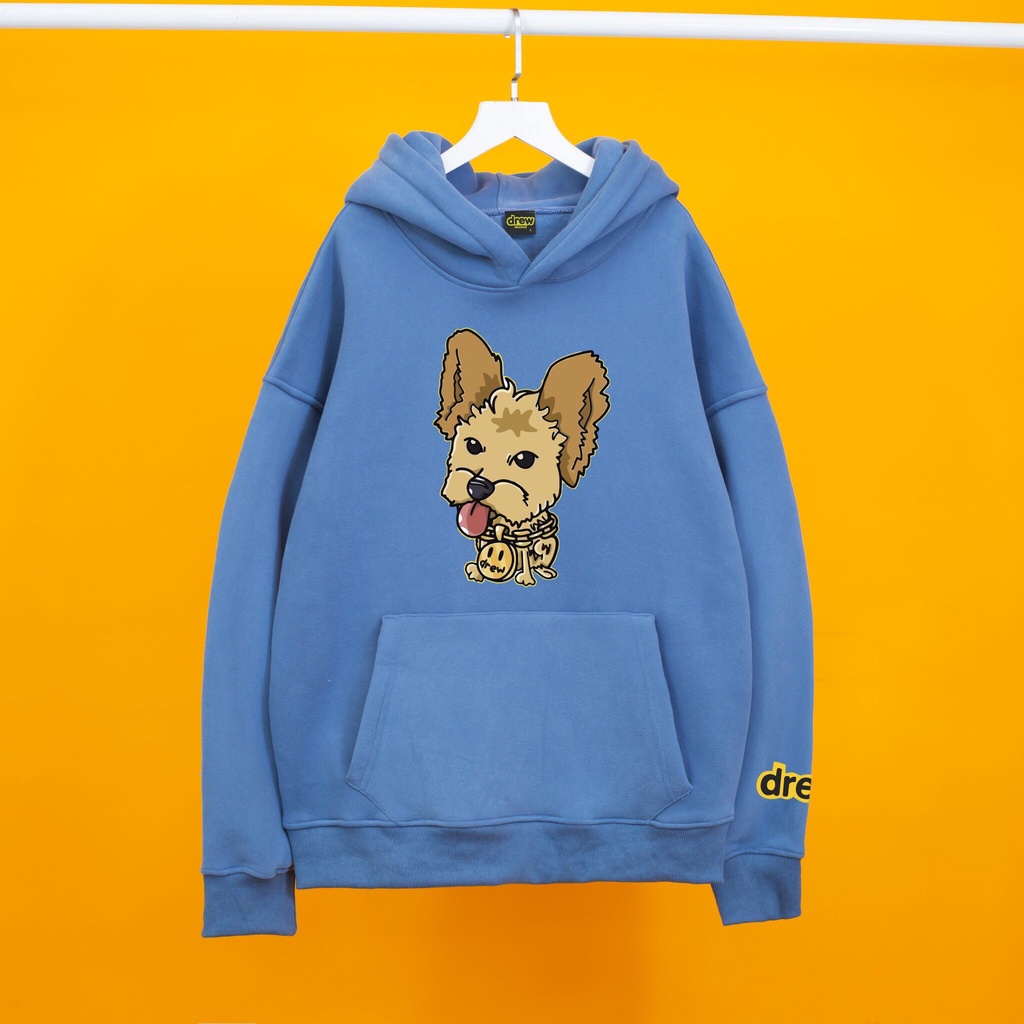 Áo nỉ Hoodie Drew House DOG Hogoto shop , Áo hoodie nam nữ nỉ bông cotton