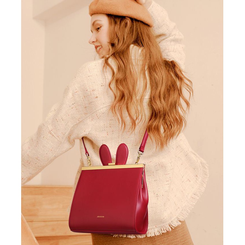Túi Đeo Chéo Nữ Just Star Thời Trang Đẹp Dễ Thương ViAnh.vn Store 172612 Tai Thỏ