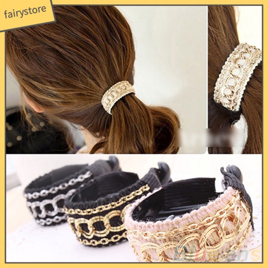 Kẹp tóc dây xích thời trang nữ tính