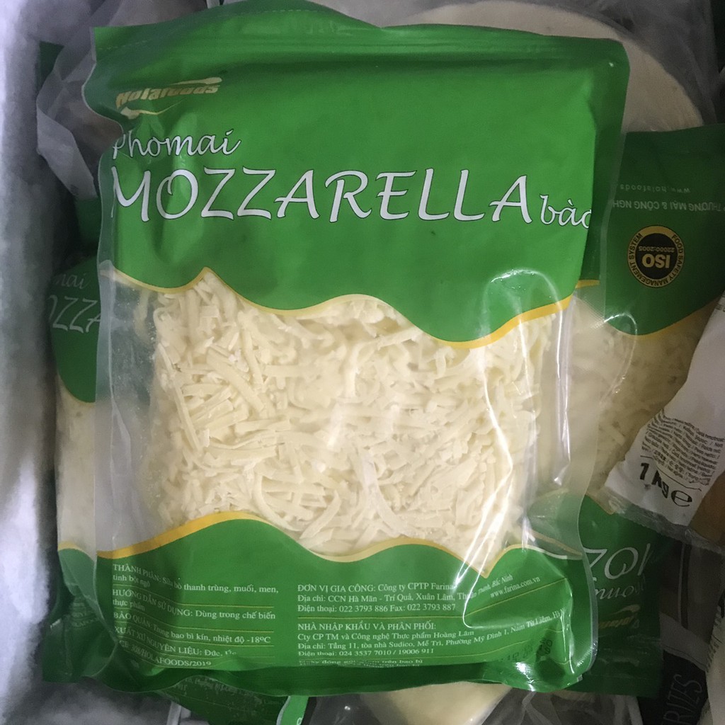 🎶 PHÔ MAI BÀO SỢI MOZZARELLA GÓI 1KG🎶