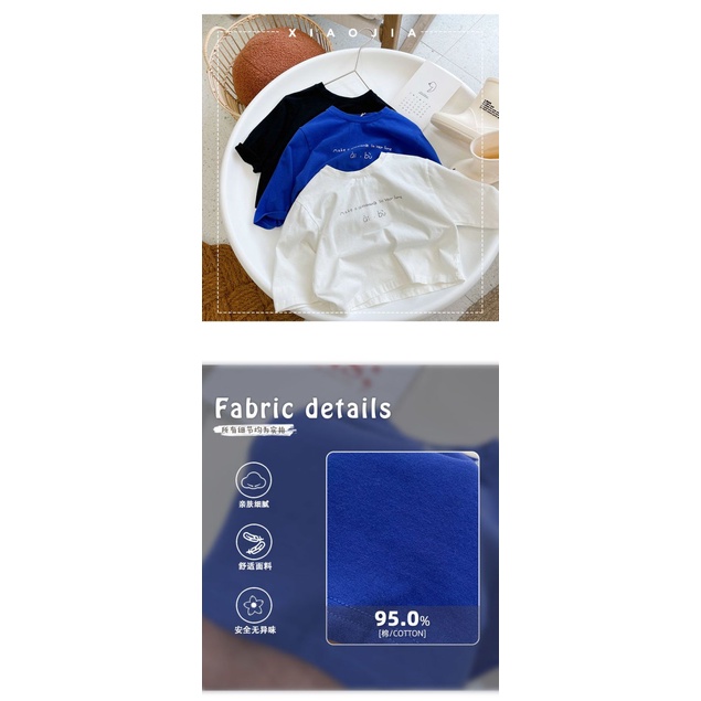 [Babycat] Hàng Có Sẵn Áo Thun Cotton Nguyên Chất Tay Dài Dáng Rộng In Chữ Phong Cách Nhật Bản / Hàn Quốc Thời Trang Xuân Thu Mới Cho Bé Trai Và Bé Gái