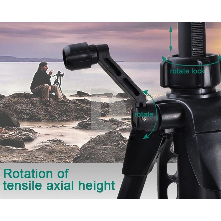 Chân máy ảnh và điện thoại TRIPOD WEIFENG WT3730