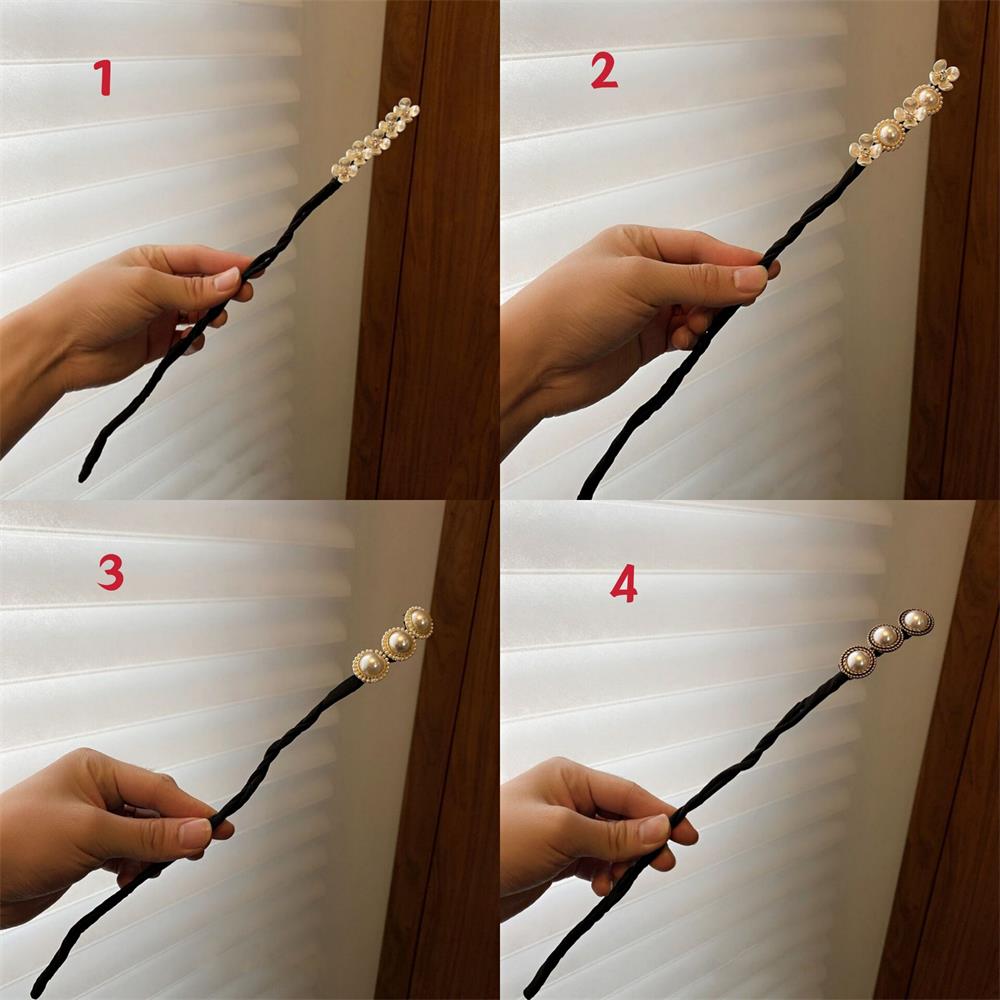 [Hàng mới về] Phụ kiện tóc đính ngọc trai giả phong cách vintage thời trang cho nữ