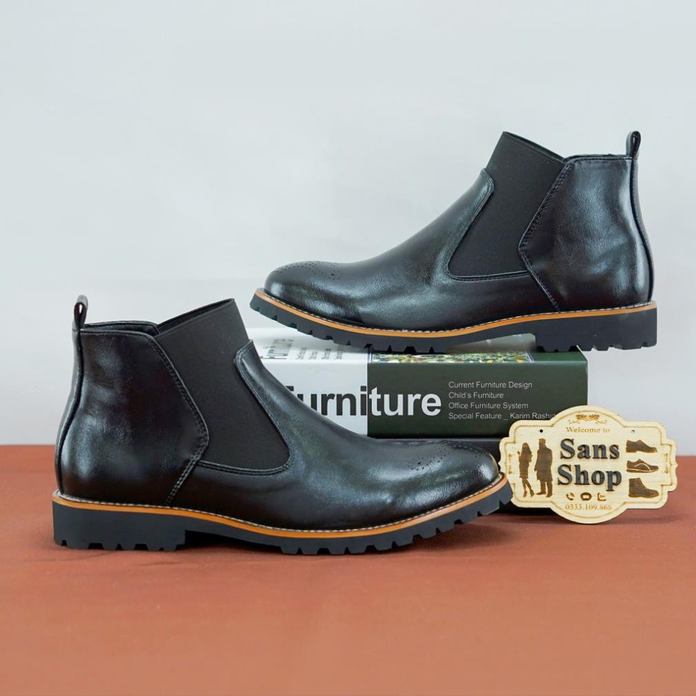 Free Giày Chelsea Boots Giày Bốt Nam Da Thật Sans101 Uy Tín 2020 ⚡ CHẤT sịn : " * ⁿ ? | BigBuy360 - bigbuy360.vn