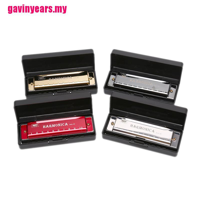 Kèn Harmonica 10 Lỗ Dành Cho Người Mới Bắt Đầu Học