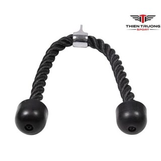 Dây thừng kéo xô đôi 2 đầu dây bọc cao su đặc, hỗ trợ các bài tập kéo xô