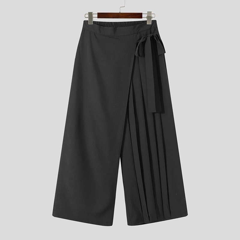 Quần baggy ống rộng phong cách Gothic hợp thời trang cho nam