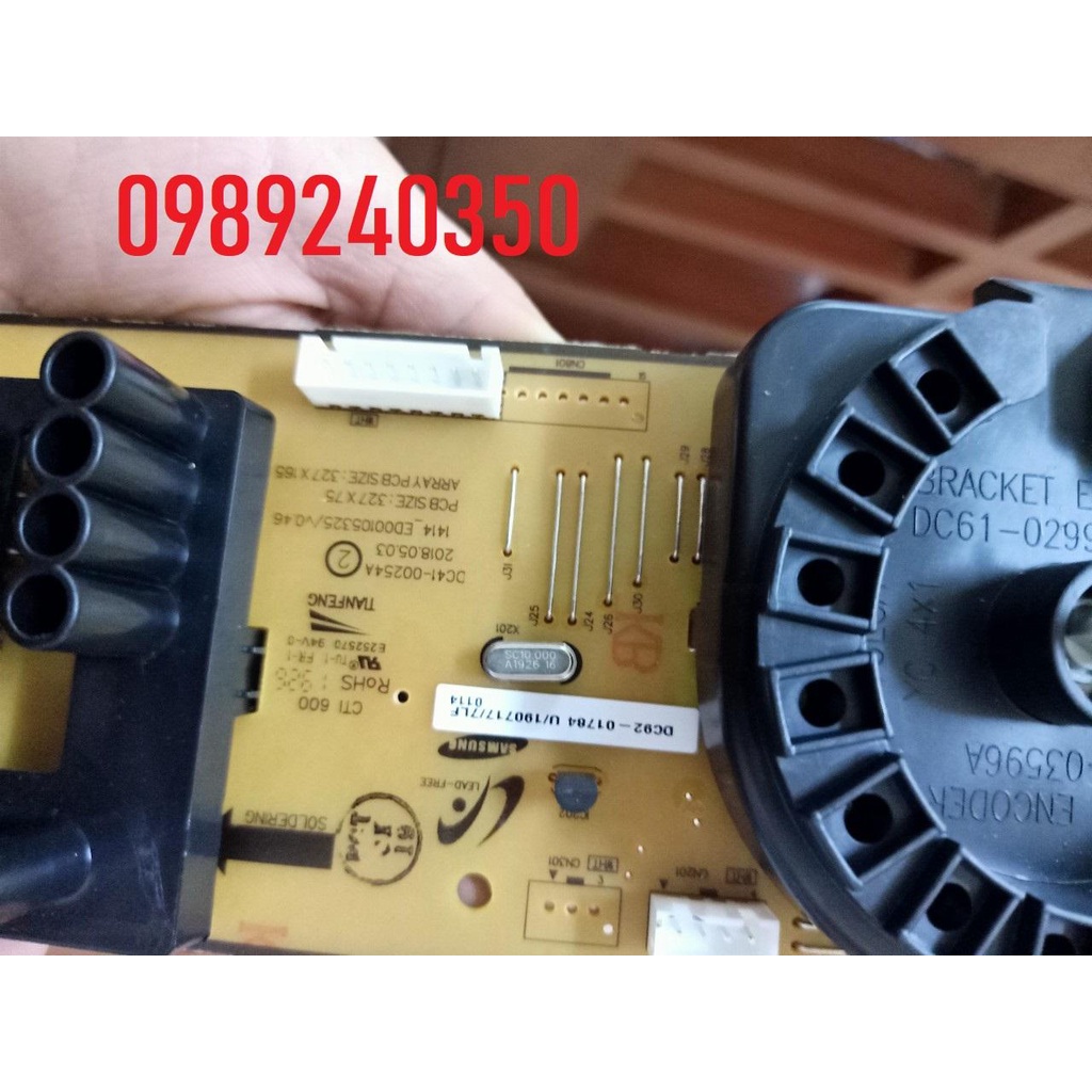 Bo mạch hiển thị máy giặt Samsung WW 75J3283 KW chính hãng