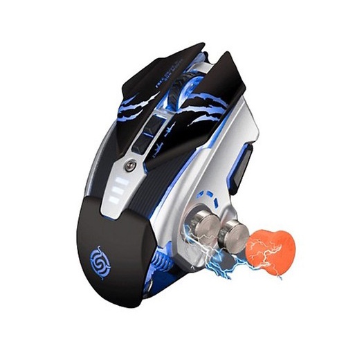 Chuột gaming cao cấp K-Snake G0 led đa màu - tích hợp switch tăng giảm độ nặng (đen) Nhất Tín Computer