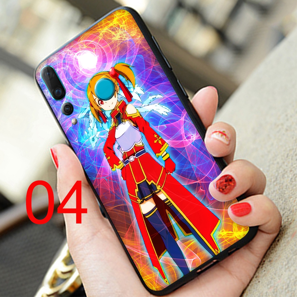 Ốp điện thoại họa tiết Sword Art Online cho XIAOMI MI 10 REDMI 8 8A NOTE 8 9 PRO MAX LITE