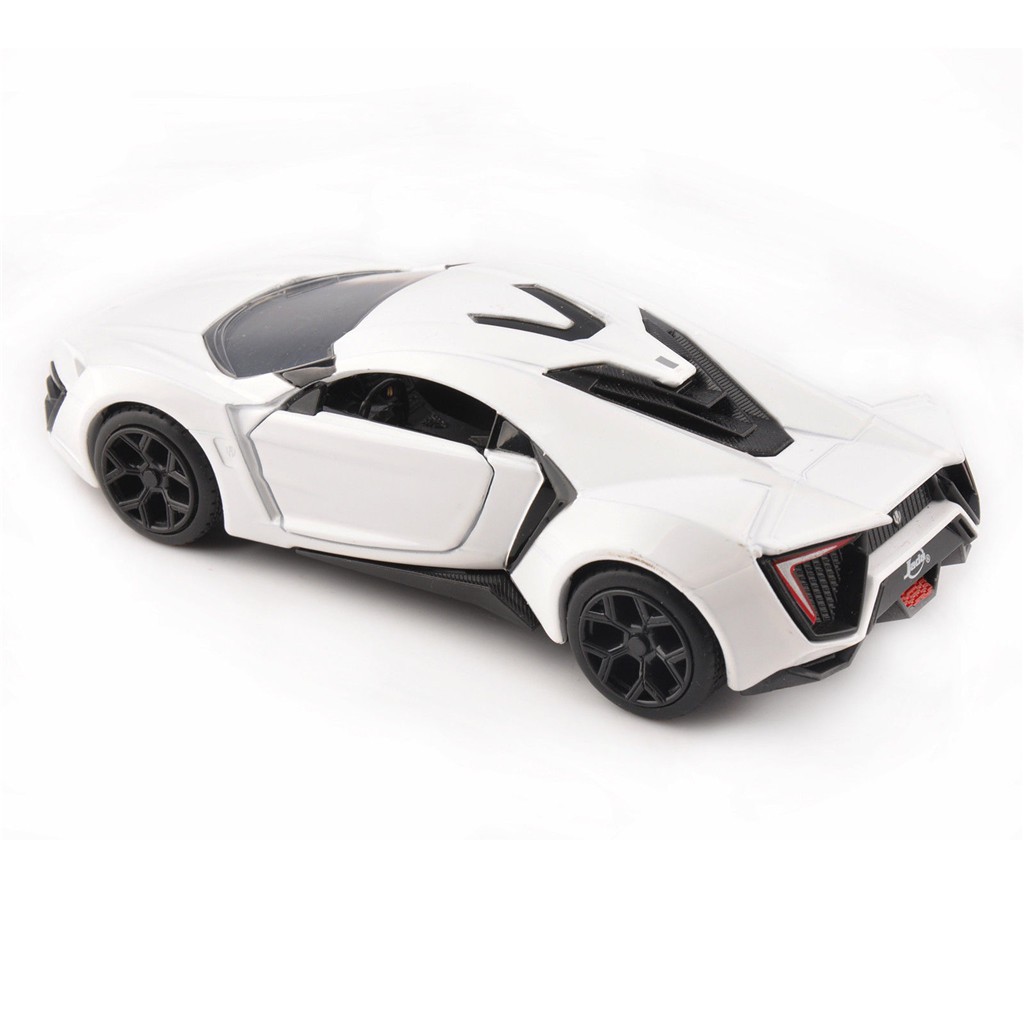 Mô Hình Xe Hơi Lykan Hypersport Màu Đỏ Cỡ 1/32