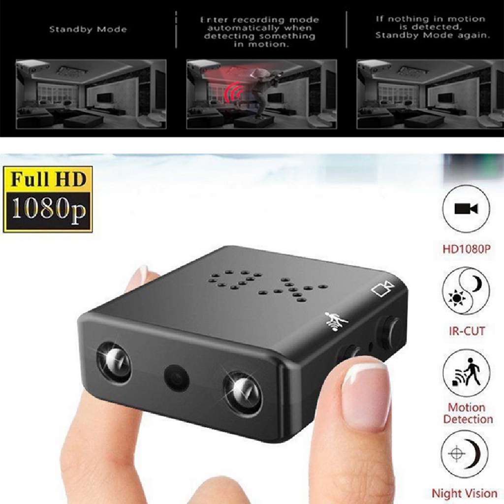 Camera An Ninh Mini Full HD 4K 1080P Hỗ Trợ Tầm Nhìn Ban Đêm | BigBuy360 - bigbuy360.vn