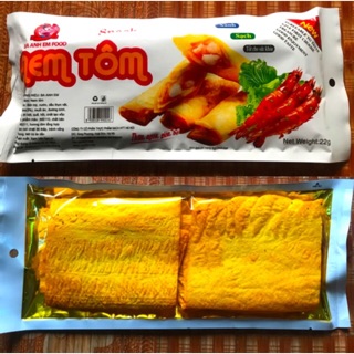 Bịch 15 Gói Snack Nem Tôm Chua Cay Siêu Hot