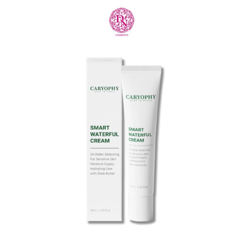 Kem dưỡng ẩm cấp nước và phục hồi da mụn Caryophy Smart Waterful Cream