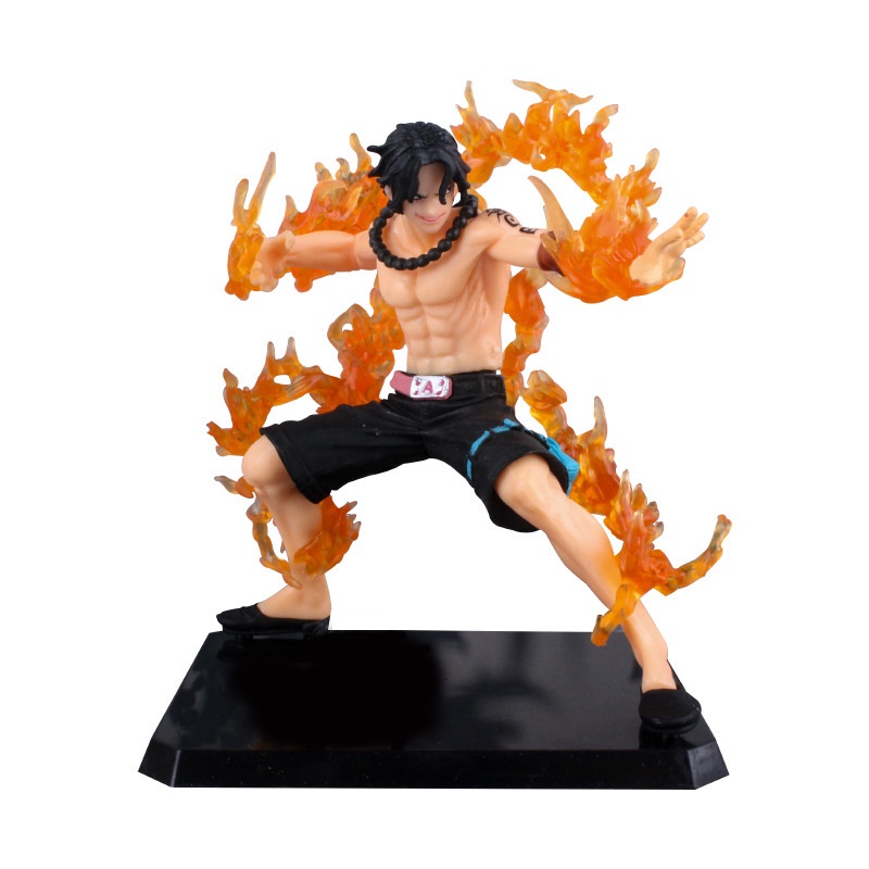 Bộ sưu tập mô hình One Piece Battle ver 2 Luffy, Zoro, Sanji, Ace figure tượng hoạt hình One Piece