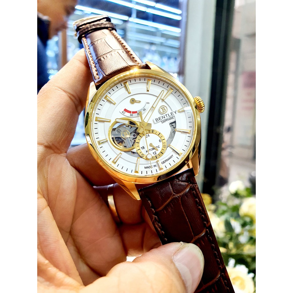 Đồng Hồ Cơ Nam Bentley Chú Hề BL1831-15 Bảo Hành Chính Hãng 5 Năm