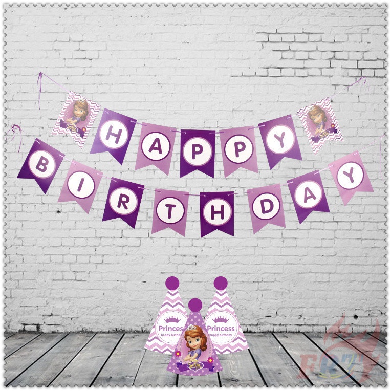 ♦ Trang Trí Tiệc - Banner ♦ Set 15 Phụ Kiện Banner Trang Trí Tiệc Sinh Nhật