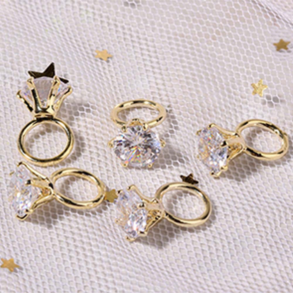 CHARMS Phụ Kiện Trang Trí Móng Tay 3D Diy