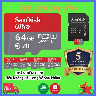 Thẻ nhớ Sandisk 64GB Class 10 667x100MB/s chuyên cho điện thoại,máy ảnh - Thẻ nhớ 64GB cho loa đài | BH 5 Năm 1 đổi 1