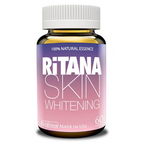 Viên uống trắng da RiTANA – Hỗ trợ giúp da trắng sáng (Hộp 60 Viên)