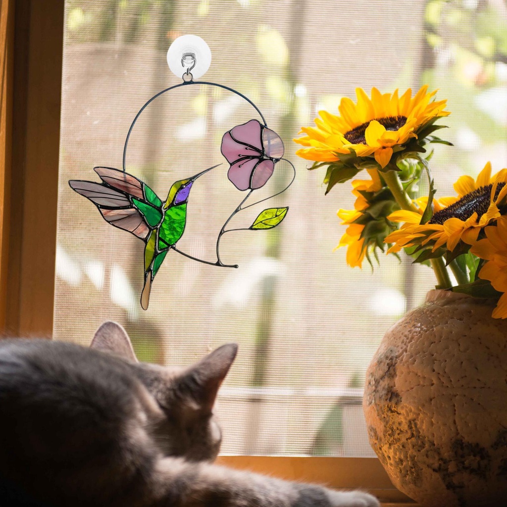 Phụ Kiện Treo Trang Trí Hình Dreamcatcher Mặt Trời Trong Nhà / Ngoài Trời Kính