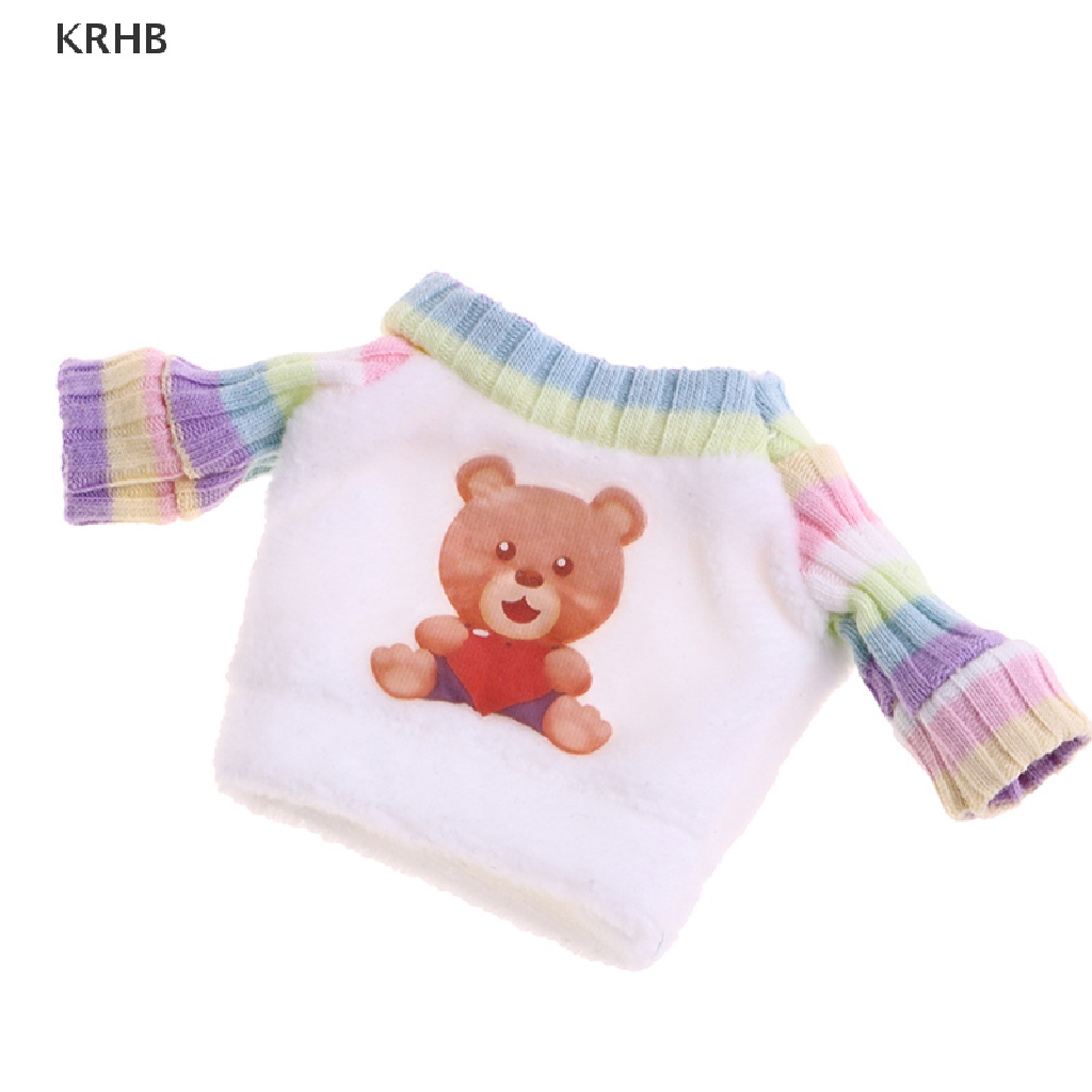 Bộ Quần Áo Dành Cho Búp Bê 16-17cm OB11 1 / 8 Mới