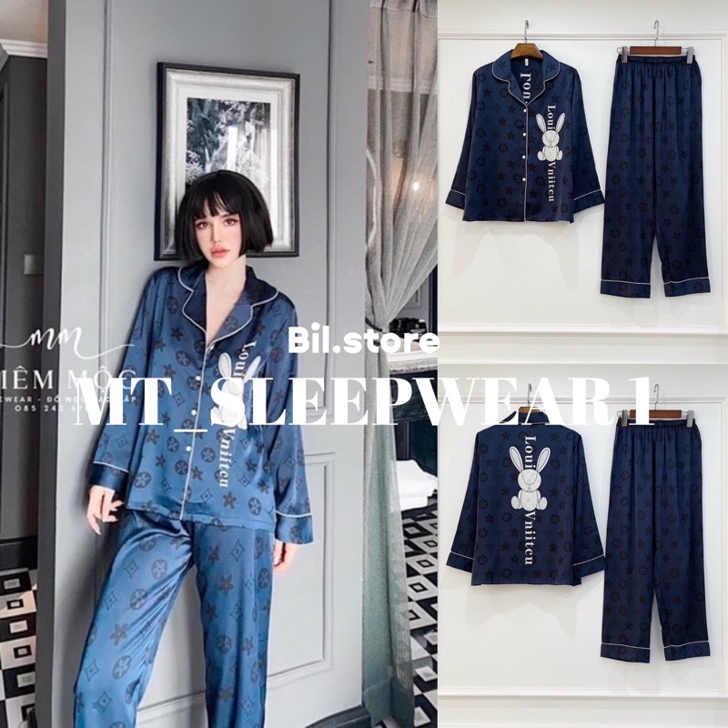 BỘ PIJAMA DÀI L V THỎ SIÊU SANG
