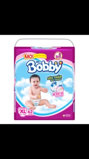 Tã dán Bobby M/76M; L/68M; XL/62M