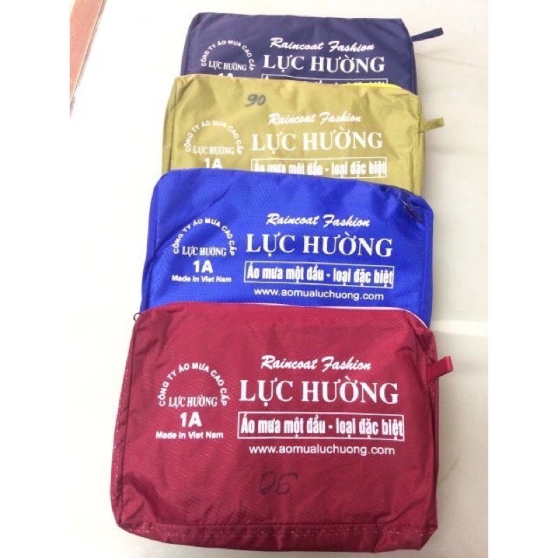 Áo mưa 1 đầu loại 1 Lực Hường vải dù, chất dày, dai, đường khâu chắc chắn, chuyên nghiệp, không thấm nước