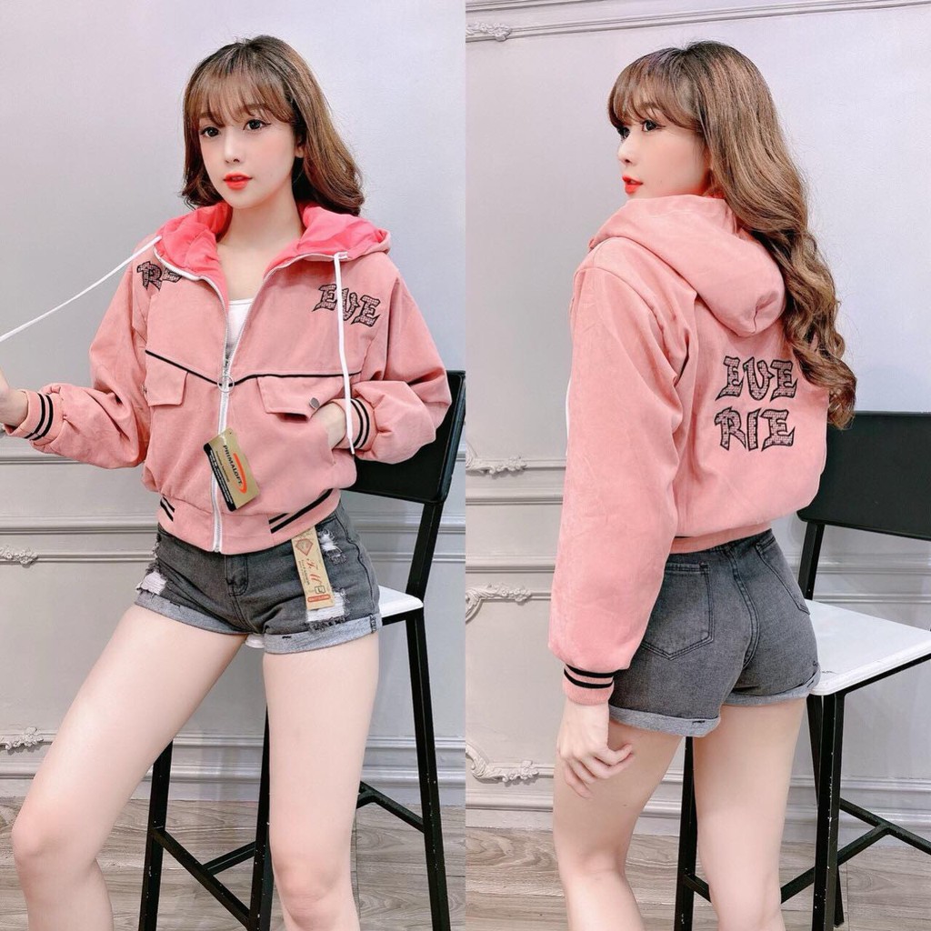 Áo Khoác Nhung Bố Thời Trang Cao Cấp Áo Khoác Nhung Nữ Lửng | BigBuy360 - bigbuy360.vn