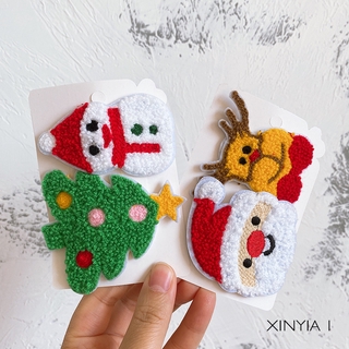 Kẹp Tóc Hình Giáng Sinh Dễ Thương Cho Bé Gái-XY1