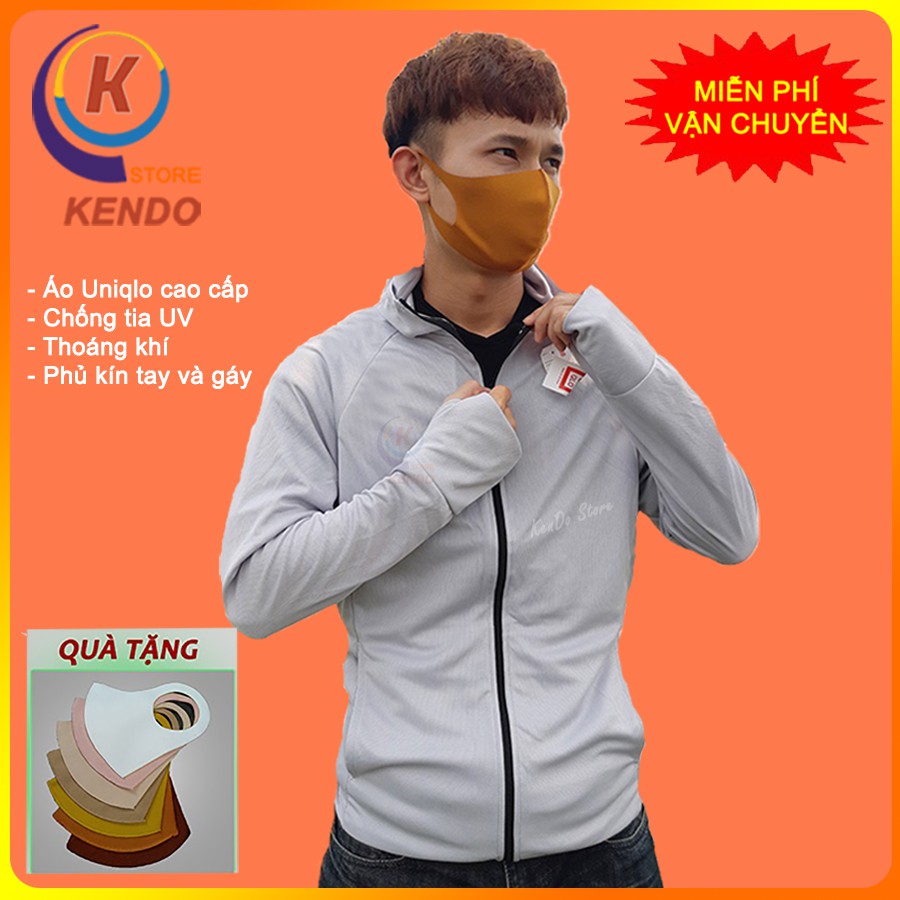 [Video Thật] Áo Chống Nắng Nam Nữ Cao Cấp Uni Chống Tia UV -Tặng Kèm Khẩu Trang Hoạt Tính- KenDo Store | BigBuy360 - bigbuy360.vn