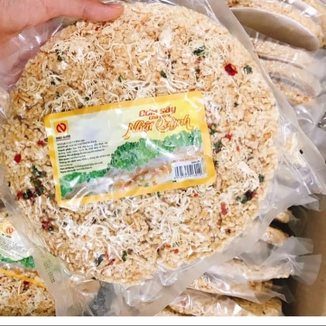 COMBO 10 GÓI CƠM SẤY CHÀ BÔNG HIỆU NHẬT QUỲNH - siêu giòn siêu ngon