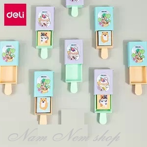 Hộp tẩy ma thuật Deli 71113 (hot hot hot)