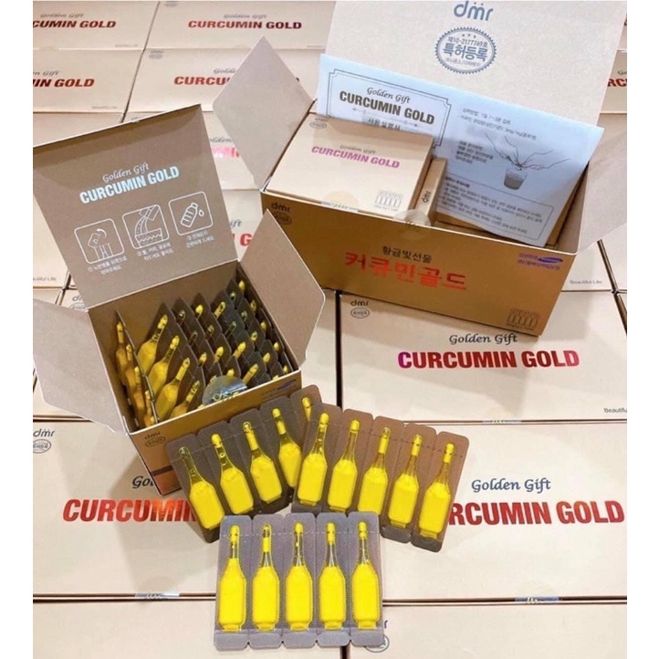 TINH NGHỆ NANO CURCUMIN GOLD SAMSUNG DMR -  SẢN PHẨM CHĂM SÓC SỨC KHOẺ CAO CẤP HÀN QUỐC