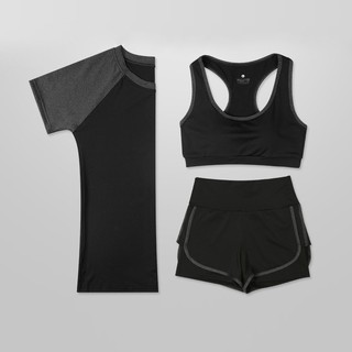 Set Đồ Thể Thao 3 Món ( Quần Đùi + Áo Bra + Áo Tay Ngắn ) Oanh_Kiều_09