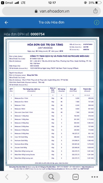 Sữa Care 100 Gold - 900g date: 06/2023