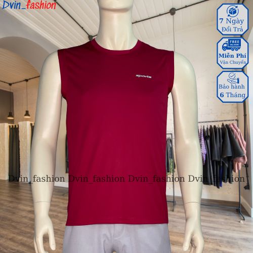 Áo ba lỗ nam Dvin_Fashion áo lót nam thể thao sát nách co giãn thấm hút mồ hôi, chất liệu thun siêu thoáng mát Sports