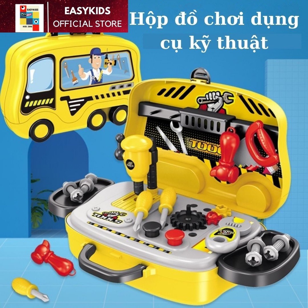 [Có sẵn] [Siêu sale] Bộ công cụ sửa chữa trẻ em mô phỏng thực tế EASYKIDS giúp bé phát triển thể chất, trí tuệ