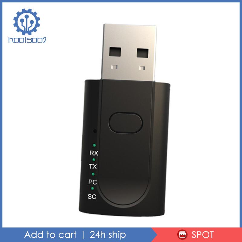 Usb Nhận Tín Hiệu Bluetooth 5.1 3.5mm AUX Koolsoo2 Cho Hệ Thống Âm Thanh Nổi Trong Nhà