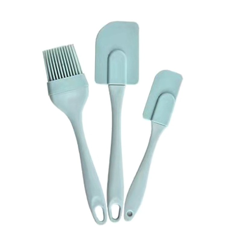 Set 3 Dụng Cụ Trộn Bột Làm Bánh Bằng Silicon Đa Năng Siêu Bền Tiện Dụng