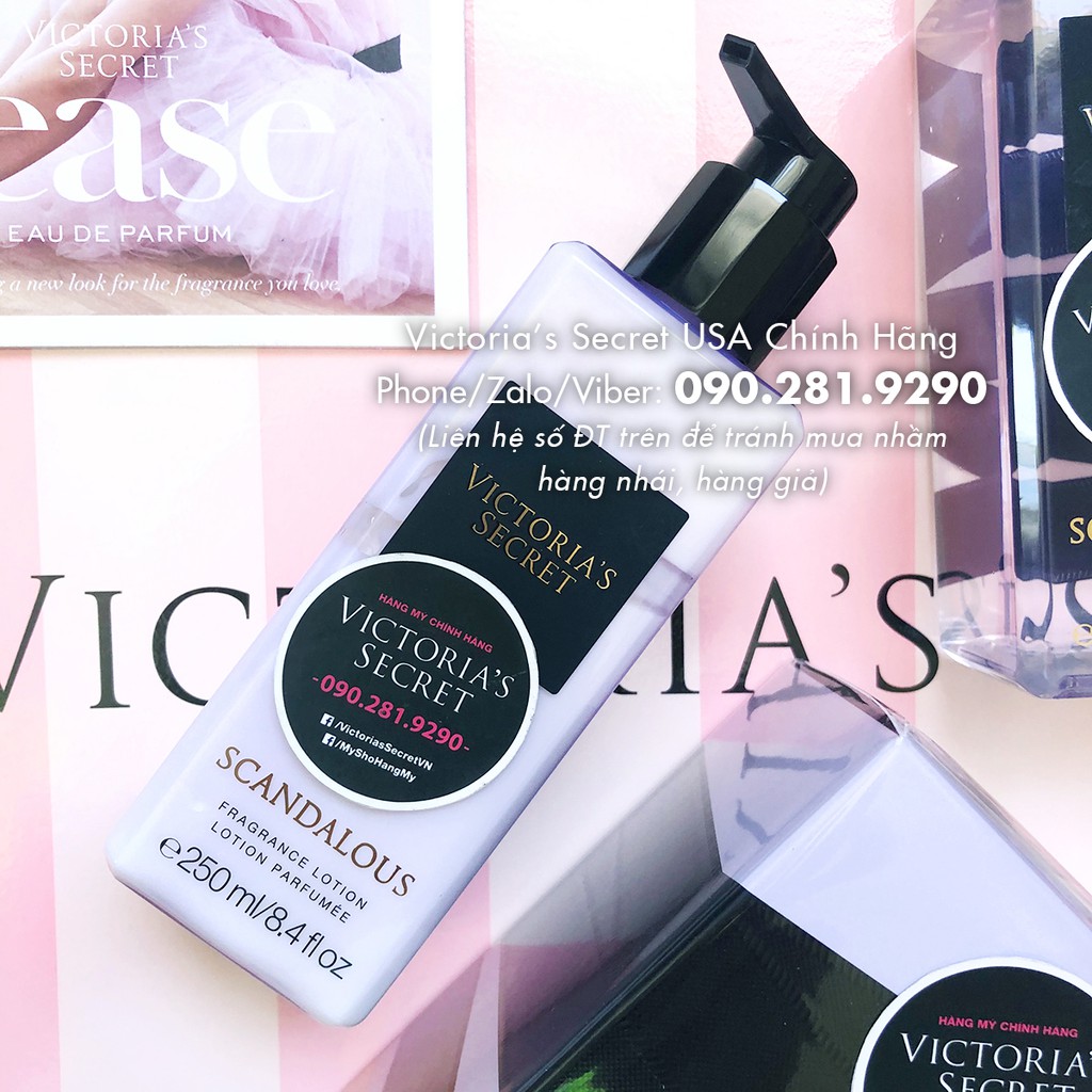 Khuyến mãi - Big sale Nước hoa Victoria's Secret bộ 100ml - Scandalous chính hãng