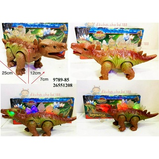 đồ chơi khủng long chiếu đèn(dùng pin)
