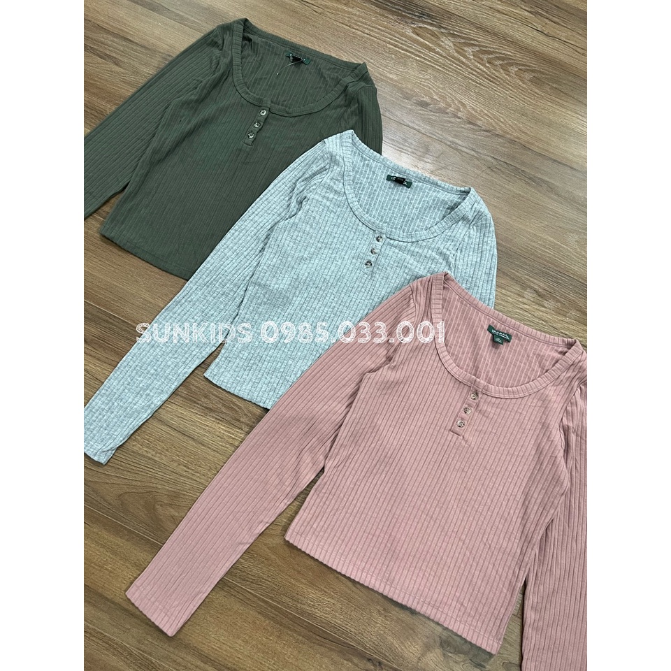 Áo Nữ thu đông Wi.ld Fa.ble thun gân