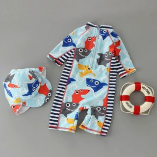 Set bơi kèm mũ cho bé