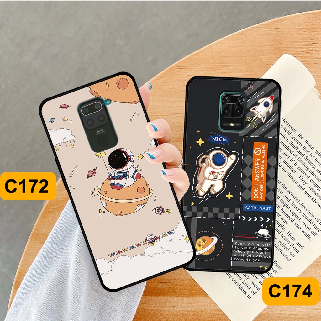 Ốp Xiaomi Redmi Note 9 / Note9s / Note 9 Pro in hình astronaut, phi hành gia vũ trụ hottrend, độc đáo, cá tính.