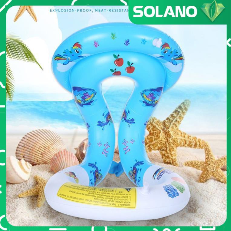 Phao bơi cho bé tập bơi SOLANO dạng áo phao tập bơi cuốn quanh người an toàn cho trẻ em SS-001265