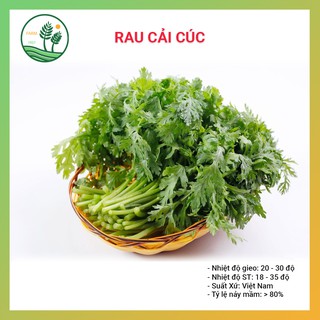 Hạt Giống Rau Cải Cúc Nếp - 10gr